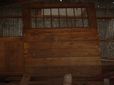 Antique Horse Stall Door with rollers and track 1